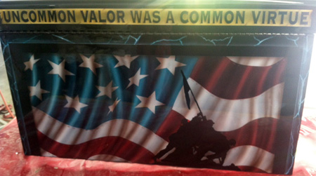 USMC Custom Painted Tool Box