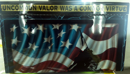 USMC Custom Painted Tool Box