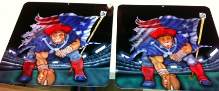 New England Patriots Airbrush Panels